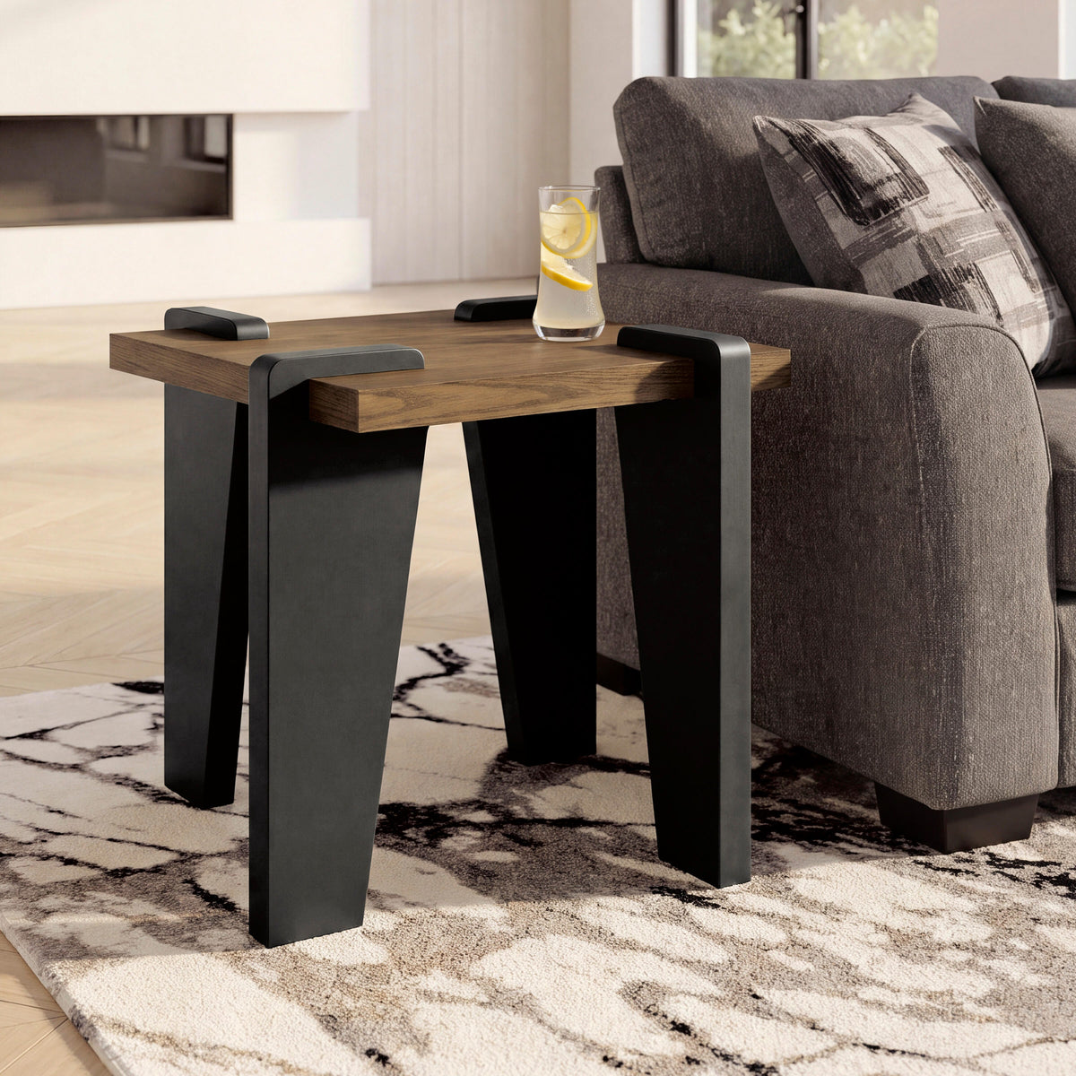 Nashville Furniture Outlets - Ashley Furniture - Weathermore End Table - Square End Table - T531-2