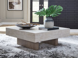 Nashville Furniture Outlets - Ashley Furniture - Jorlaina Coffee Table - Square Cocktail Table / Light Grayish Brown - T622-8