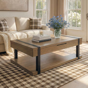 Nashville Furniture Outlets - Ashley Furniture - Jorannti Lift-Top Coffee Table - Rect Lift Top Cocktail Table - T631-9