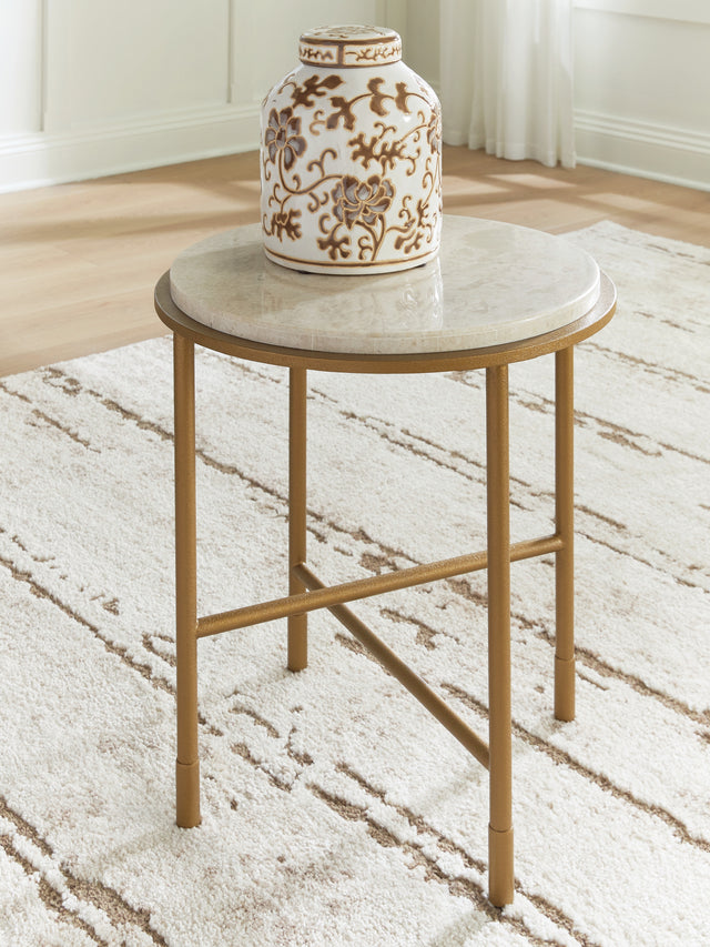 Nashville Furniture Outlets - Ashley Furniture - Alben End Table - Round End Table - T643-6