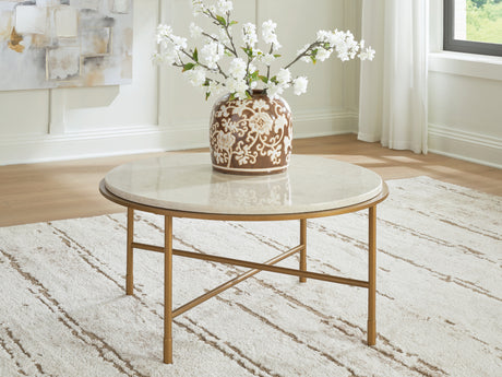 Nashville Furniture Outlets - Ashley Furniture - Alben Coffee Table - Round Cocktail Table - T643-8