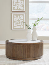 Nashville Furniture Outlets - Ashley Furniture - Hadonna Coffee Table - Round Cocktail Table - T658-8