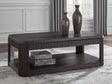 Nashville Furniture Outlets - Ashley Furniture - Carlibrie Lift-Top Coffee Table - Lift Top Cocktail Table / Warm Brown - T700-9