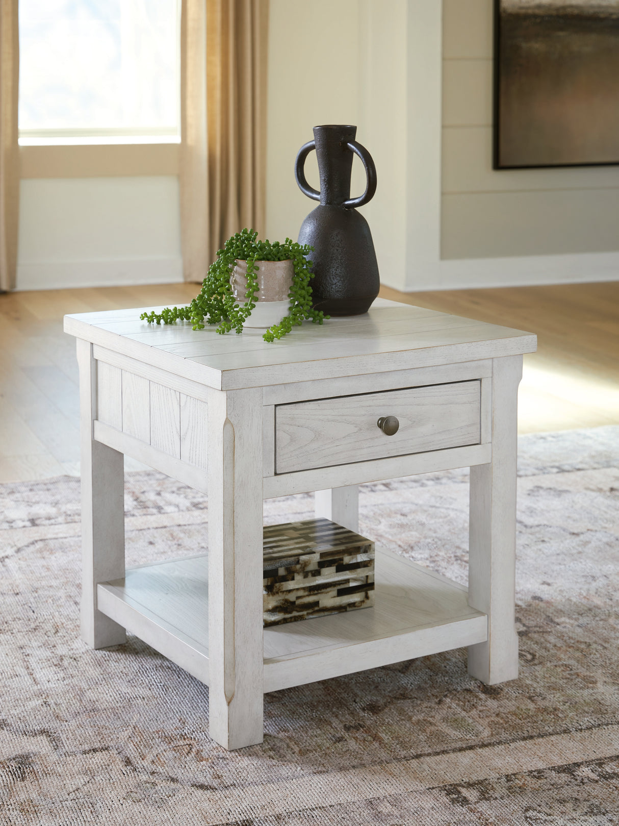 Nashville Furniture Outlets - Ashley Furniture - Robbinsdale End Table - Square End Table - T729-2