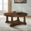 Nashville Furniture Outlets - Ashley Furniture - Rustic Plains Coffee Table - Round Cocktail Table - T877-8