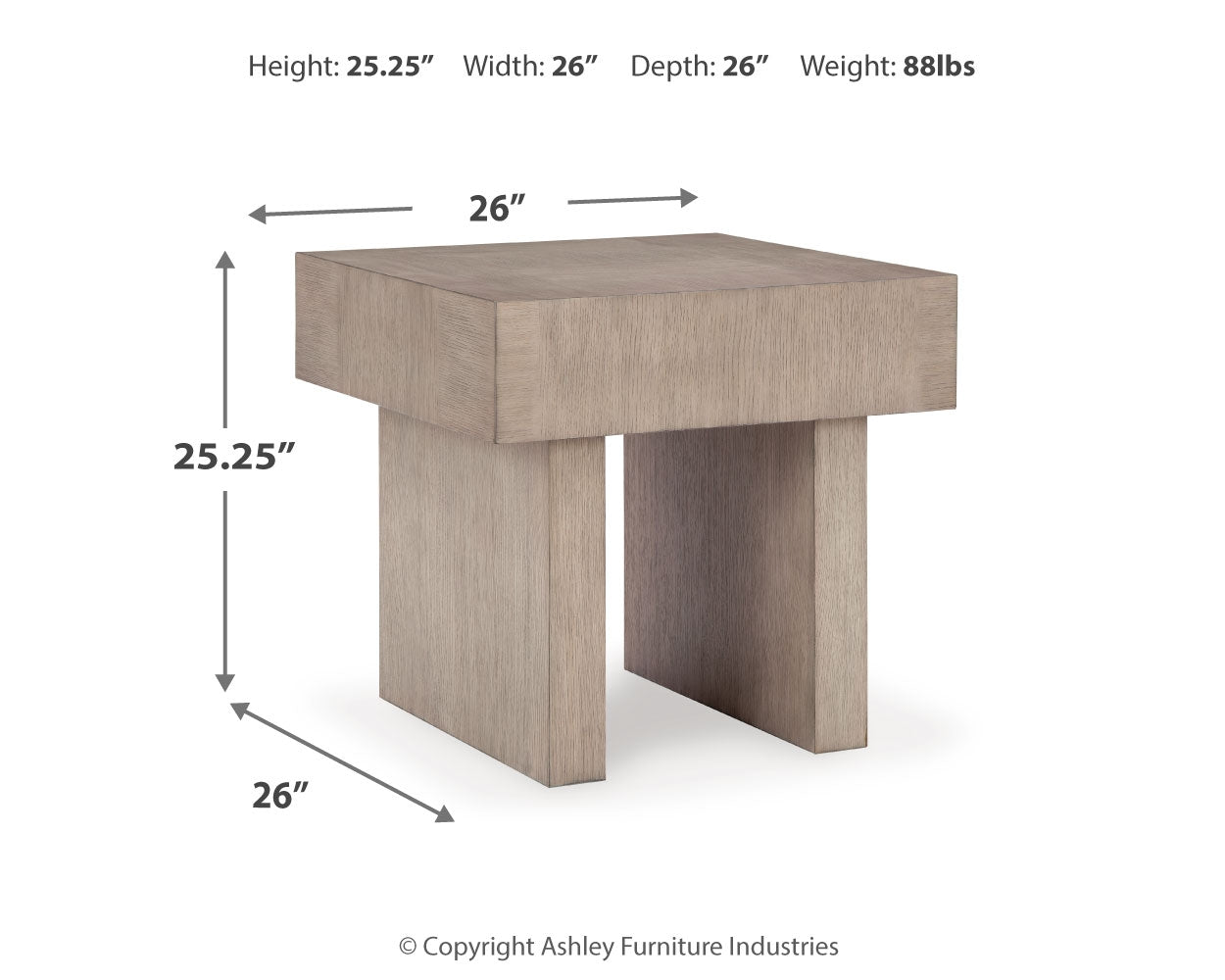 Nashville Furniture Outlets - Ashley Furniture - Jorlaina End Table