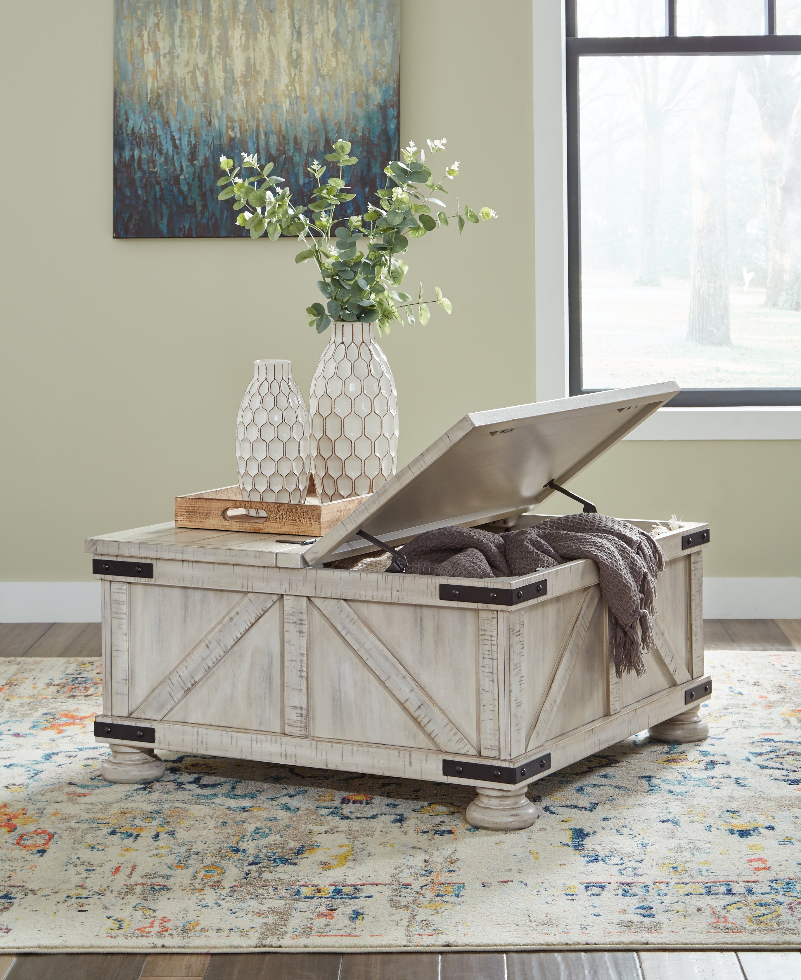 Ashley Furniture Carynhurst Cocktail Table - Thumbnail 4