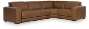 Nashville Furniture Outlets - Ashley Furniture - Magic Man Sectional - 4-Piece Power Reclining Sectional / Caramel - PCU10700S11