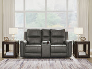Nashville Furniture Outlets - Ashley Furniture - Bleckley Living Room - PWR REC Loveseat/CON/ADJ HDRST / Anchor - PCU1200018