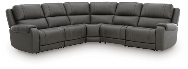 Nashville Furniture Outlets - Ashley Furniture - 5Z - Pittson Sectional - 5-Piece Power Reclining Sectional - PCU12600S6