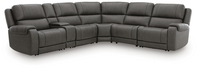 Nashville Furniture Outlets - Ashley Furniture - 5Z - Pittson Sectional - 6-Piece Power Reclining Sectional - PCU12600S8