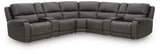 Nashville Furniture Outlets - Ashley Furniture - 5Z - Pittson Sectional - 7-Piece Power Reclining Sectional - PCU12600S11