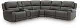 Nashville Furniture Outlets - Ashley Furniture - 5Z - Pittson Sectional - 6-Piece Power Reclining Sectional - PCU12600S12