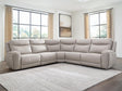 Nashville Furniture Outlets - Ashley Furniture - Gravier Sectional - 5-Piece Power Reclining Sectional - U13300S4
