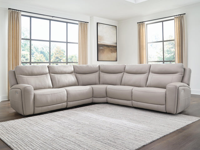 Nashville Furniture Outlets - Ashley Furniture - Gravier Sectional - 5-Piece Power Reclining Sectional - U13300S4