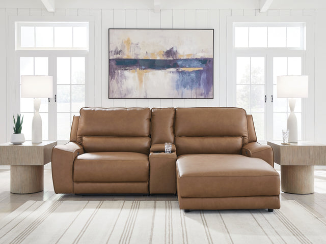 Nashville Furniture Outlets - Ashley Furniture - DeepWakes Sectional - 3-Piece Power Reclining Sectional with Chaise - PCU62606S4
