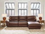 Nashville Furniture Outlets - Ashley Furniture - DeepWakes Sectional - 3-Piece Reclining Sofa Chaise / Canyon - PCU62607S22