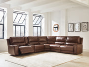Nashville Furniture Outlets - Ashley Furniture - DeepWakes Sectional - 6-Piece Reclining Sectional with Storage Console / Canyon - PCU62607S36