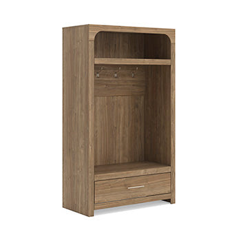 Nashville Furniture Outlets - Ashley Furniture - Dovander Hall Tree with Storage Bench - Hall Tree with Storage Bench - W1121-79