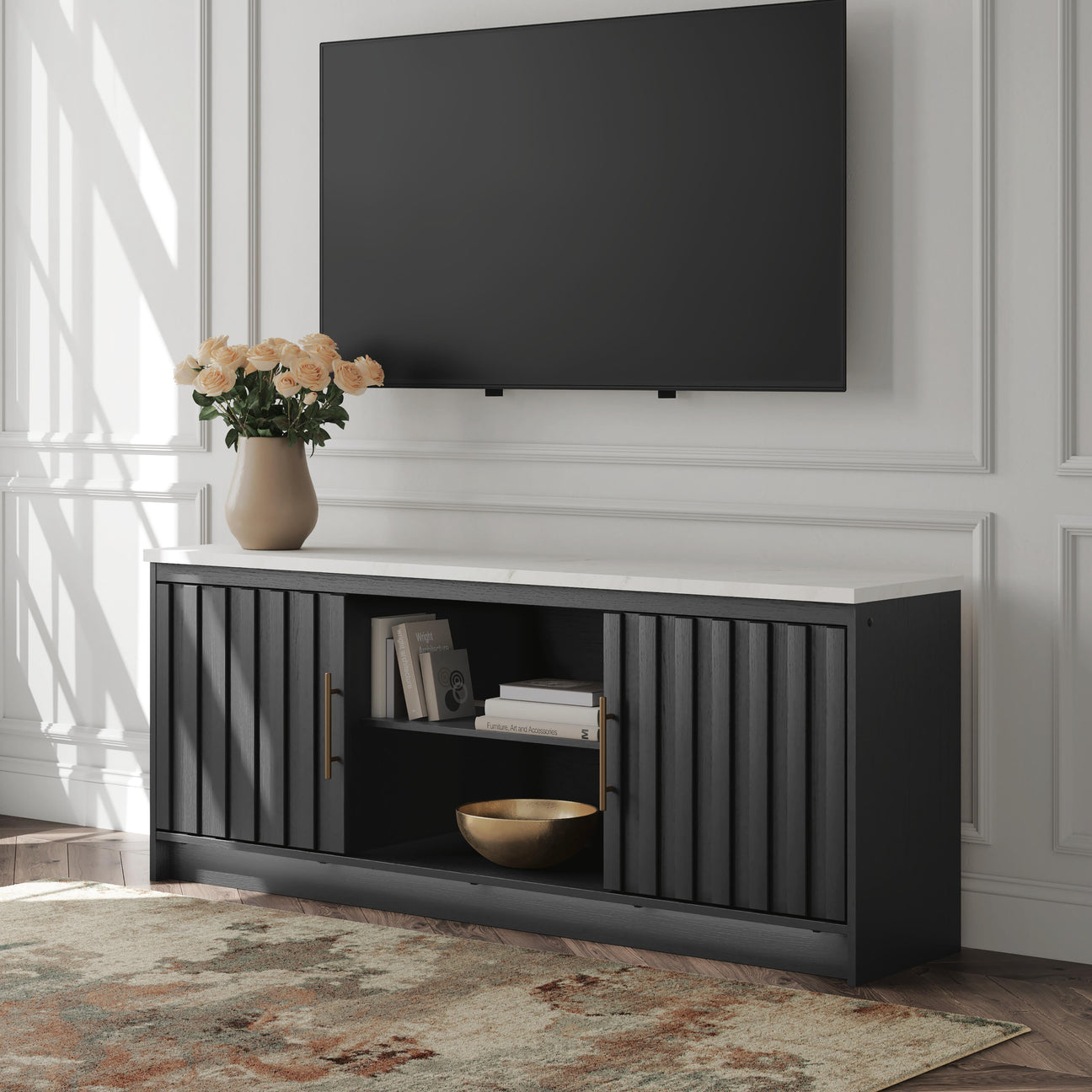 Nashville Furniture Outlets - Ashley Furniture - Cadmori TV Stand - 63" - W2616-468