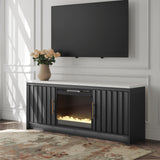 Nashville Furniture Outlets - Ashley Furniture - Cadmori 63" TV Stand with Electric Fireplace - 63" TV Stand with Electric Fireplace - W2616W1