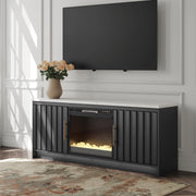 Nashville Furniture Outlets - Ashley Furniture - Cadmori 63" TV Stand with Electric Fireplace - 63" TV Stand with Electric Fireplace - W2616W1