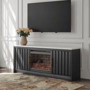 Nashville Furniture Outlets - Ashley Furniture - Cadmori 63" TV Stand with Electric Fireplace - 63" TV Stand with Electric Fireplace - W2616W2