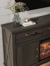 Brazen Valley 71" TV Stand with Electric Fireplace