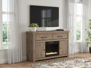 Nashville Furniture Outlets - Ashley Furniture - Garistyn 62" TV Stand with Electric Fireplace - 62" TV Stand with Electric Fireplace - W2844W5