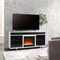 Nashville Furniture Outlets - Ashley Furniture - Gardoni 72" TV Stand with Electric Fireplace - 72" TV Stand with Electric Fireplace / White/Black - W756W1