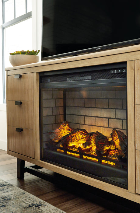 Nashville Furniture Outlets - Ashley Furniture - Entertainment Accessories Electric Infrared Fireplace Insert - Electric Infrared Fireplace Insert / Black - W100-121