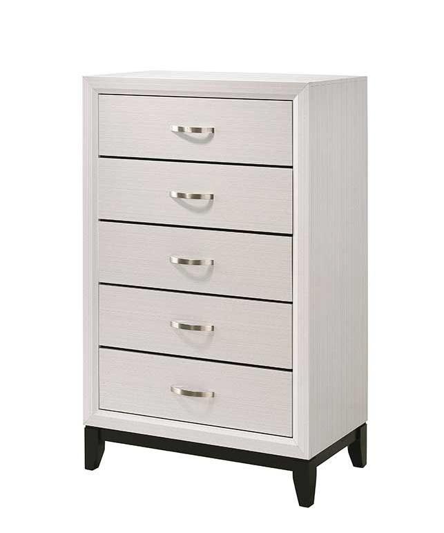 Nashville Furniture Outlets-Crown Mark Akerson Chest in Chalk B4610-4- Chest